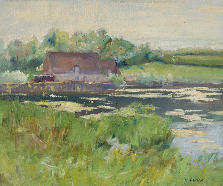 The Mill Pond par Maurice Galbraith Cullen