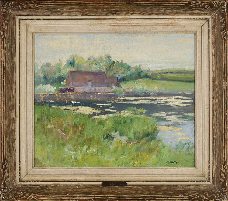 The Mill Pond by Maurice Galbraith Cullen