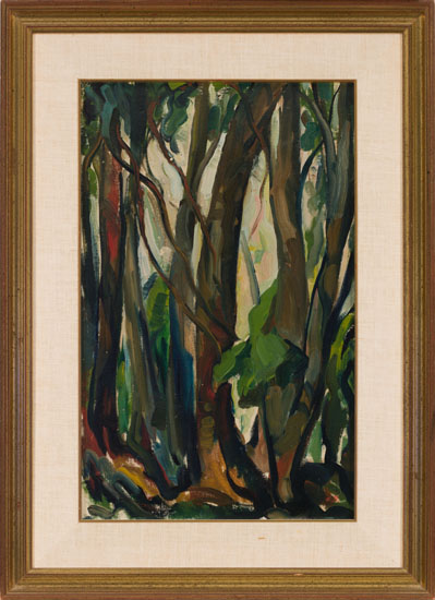 Forest Interior by Henrietta Mabel May