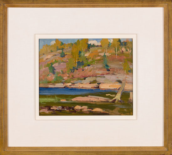 Early Autumn, Canoe Lake par John William (J.W.) Beatty