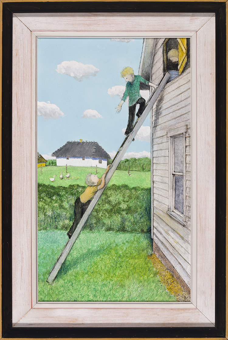 The Brave and the Timid ("My Brother John" Series) by William Kurelek