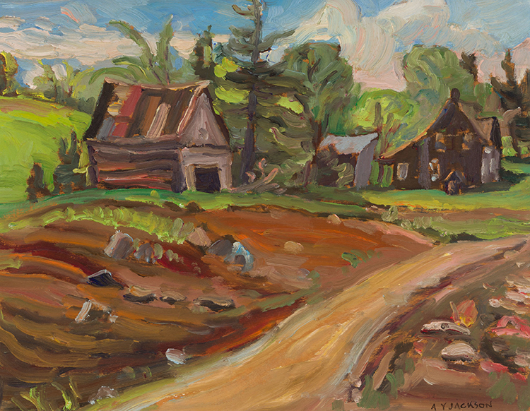 Farm, Quebec par Alexander Young (A.Y.) Jackson