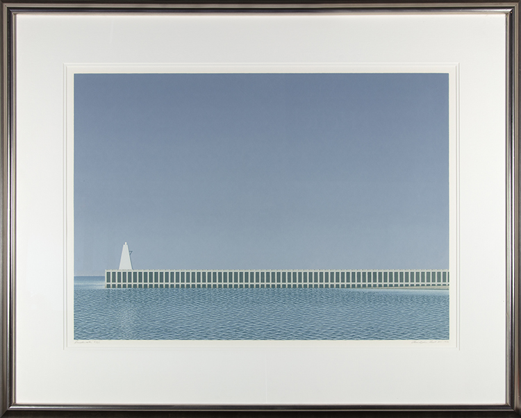 Breakwater par Christopher Pratt