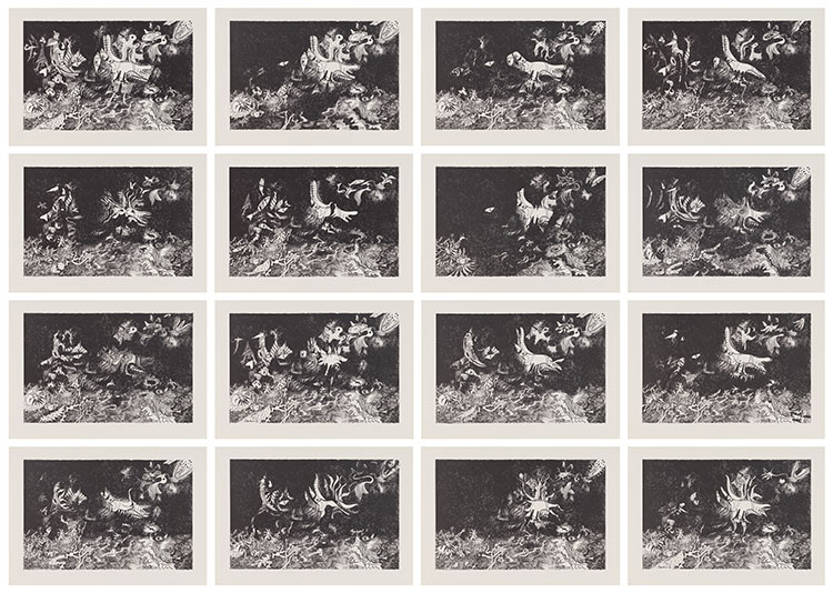 Night Garden Transformations par Jack Leonard Shadbolt