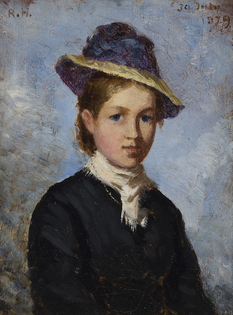 Portrait of a Young Girl par Robert Harris