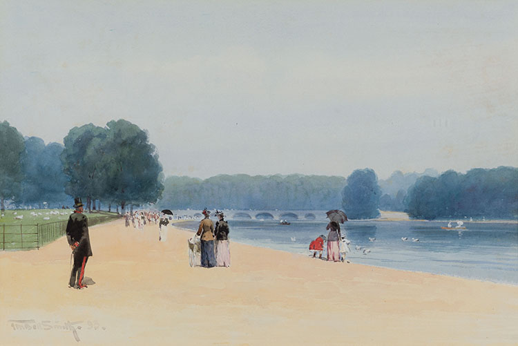 Hyde Park par Frederic Marlett Bell-Smith