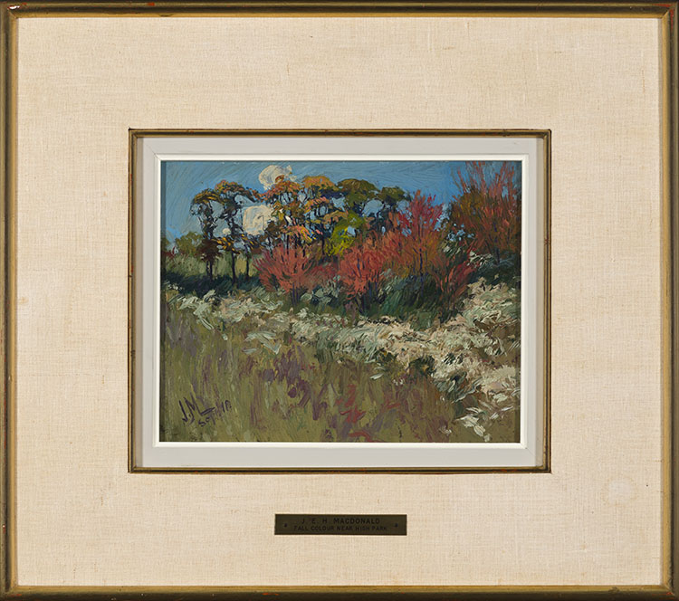 Fall Colour Near High Park par James Edward Hervey (J.E.H.) MacDonald