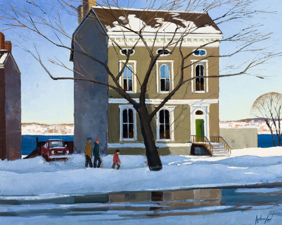 Brilliant Afternoon, Brunswick Street - Halifax, NS par Anthony Law