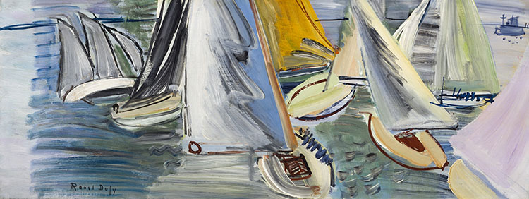 Départ des Régates à Cowes by Raoul Dufy