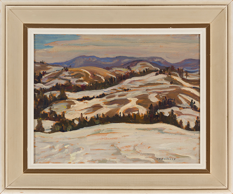 Laurentian Hills at Ste. Adele Que. by Alexander Young (A.Y.) Jackson