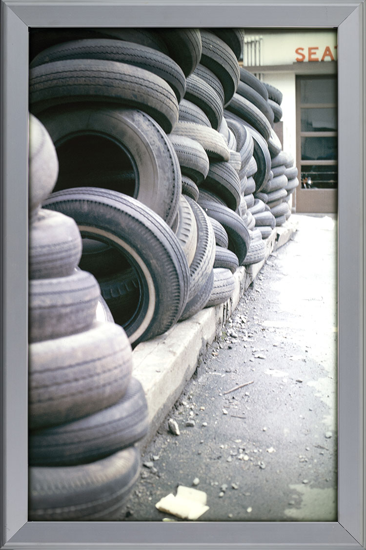 Tires, North Vancouver, British Columbia by Iain Baxter