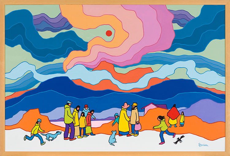 Yukon Gossip by Ted Harrison