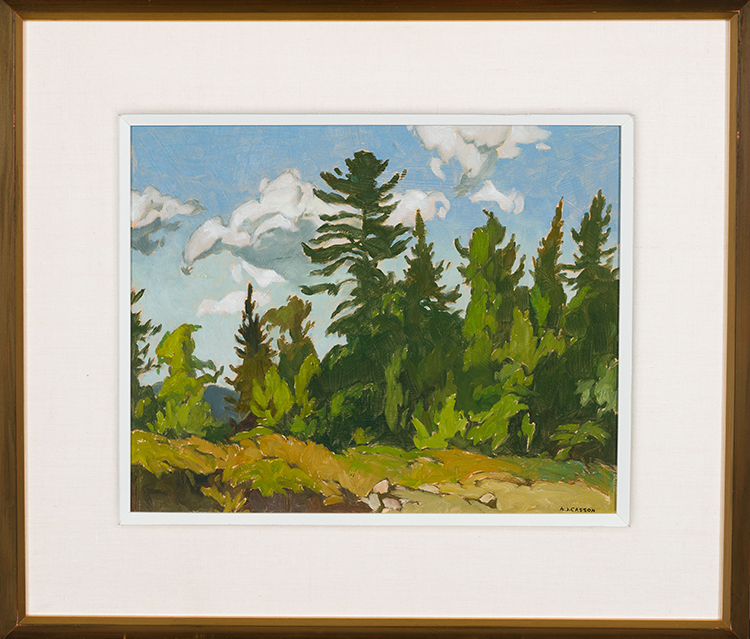 Bay on Oxtongue Lake by Alfred Joseph (A.J.) Casson