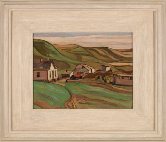 Farm at Rosebud, Alberta by Alexander Young (A.Y.) Jackson