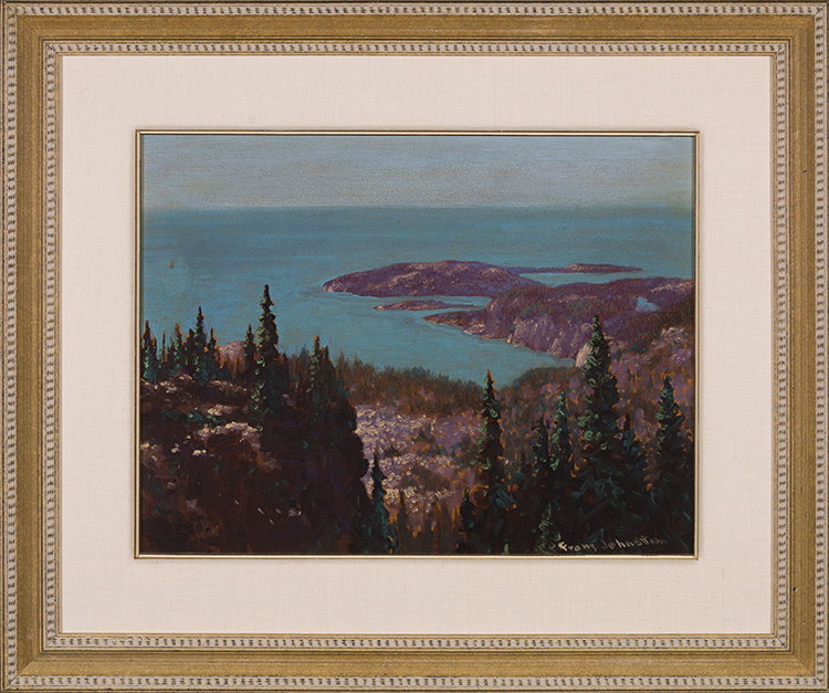 LaBine Point, Great Bear Lake par Frank Hans (Franz) Johnston