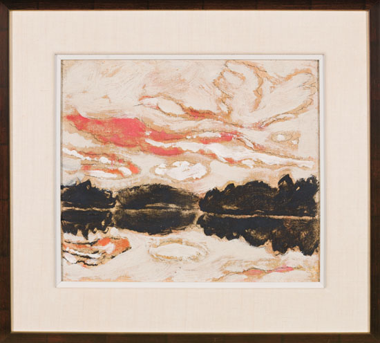 Channel Sunset, Six Mile Lake, Muskoka, Ontario by David Brown Milne