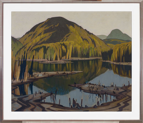 Yantha Lake, Early October by Alfred Joseph (A.J.) Casson