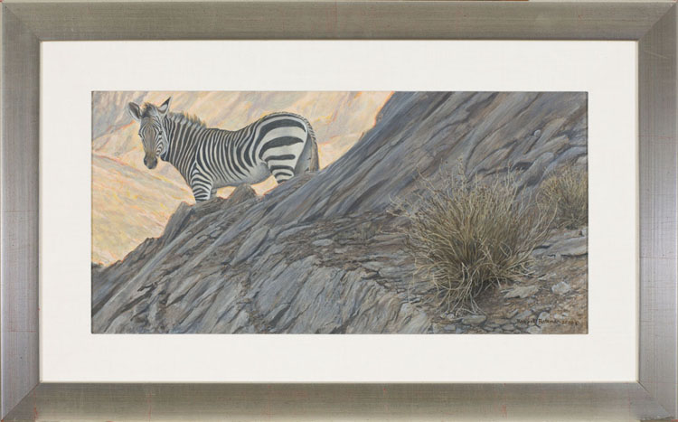 Zebra par Robert Bateman