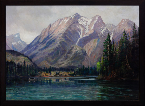 The Athabasca Valley par George Horne Russell