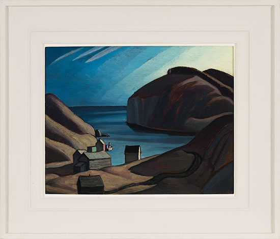 Coldwell, Lake Superior (Lake Superior Sketch CXXXIX) by Lawren Stewart Harris