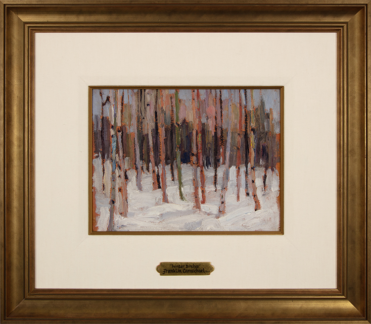 Winter Birches by Franklin Carmichael