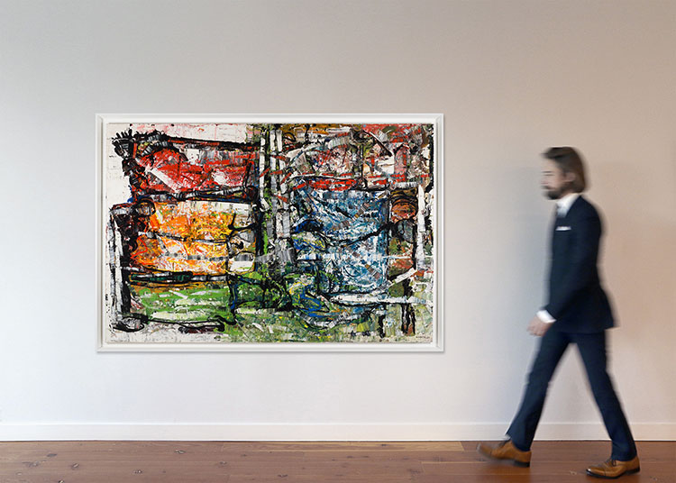 Chez naturel par Jean Paul Riopelle