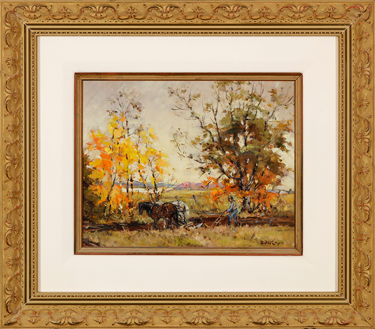 Autumn Ploughing par Berthe Des Clayes