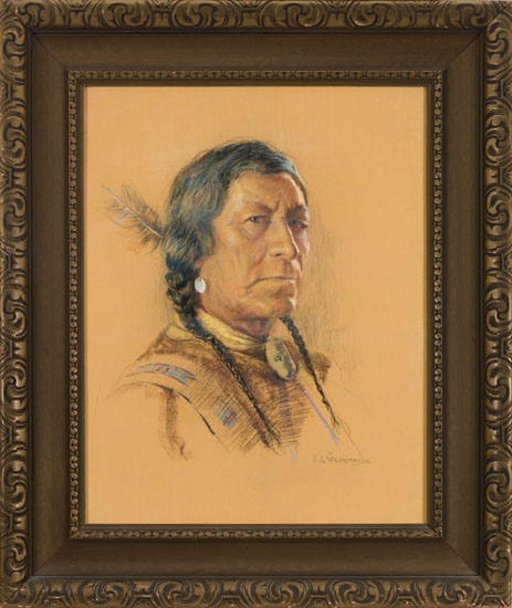 Chief Portrait par Nicholas de Grandmaison