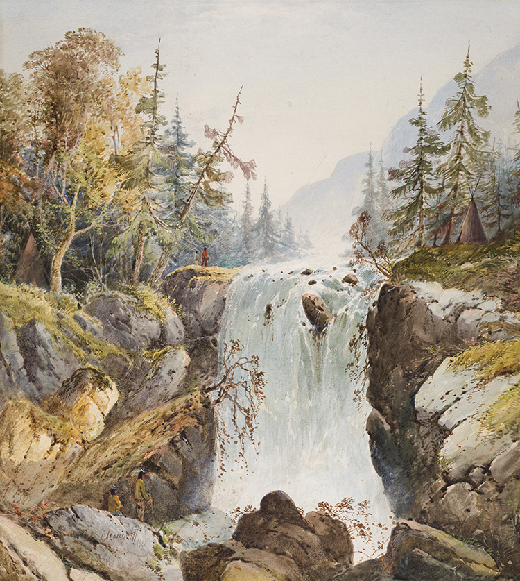 Mt. Montmorency Falls par Cornelius David Krieghoff