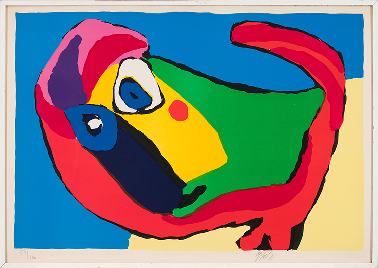 Flying Head by Karel Appel