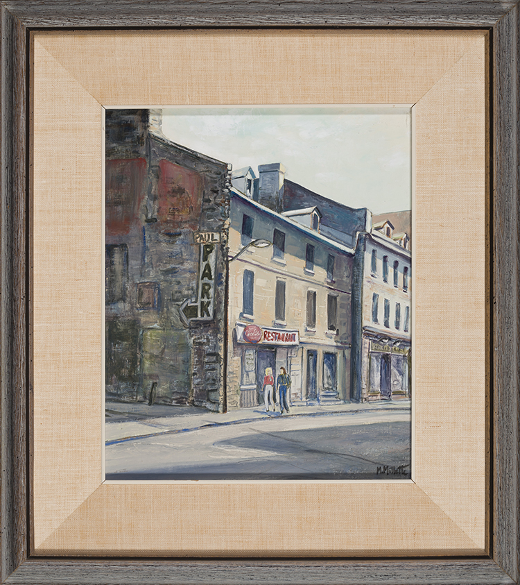 Rue St. Paul, Montreal par M. Millette