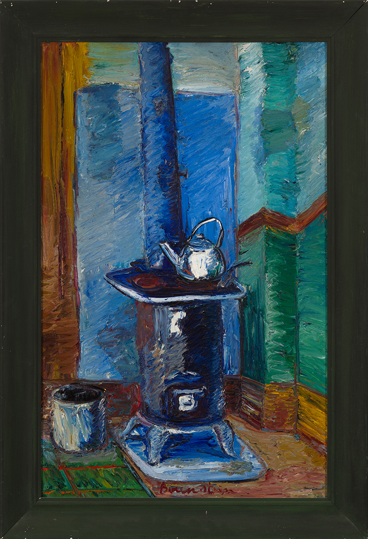 Our Coal Stove on Clark Street by Samuel Borenstein