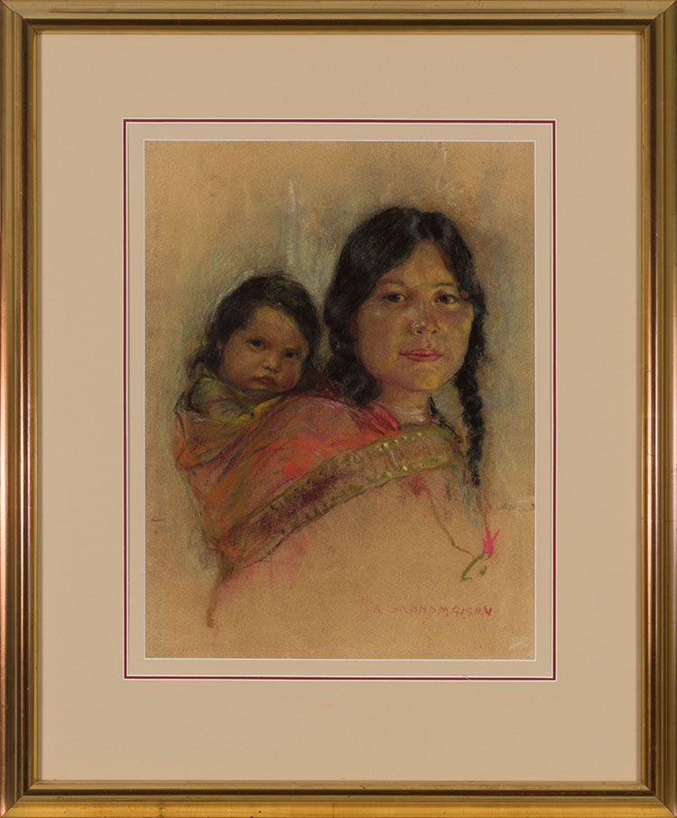 Mother & Papoose by Nicholas de Grandmaison