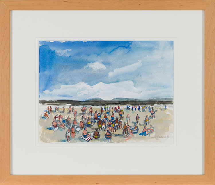 Beach Scene par Molly Joan Lamb Bobak