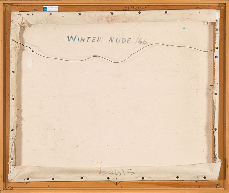Winter Nude par Peter Noel Lawson (Winterhalter) Aspell
