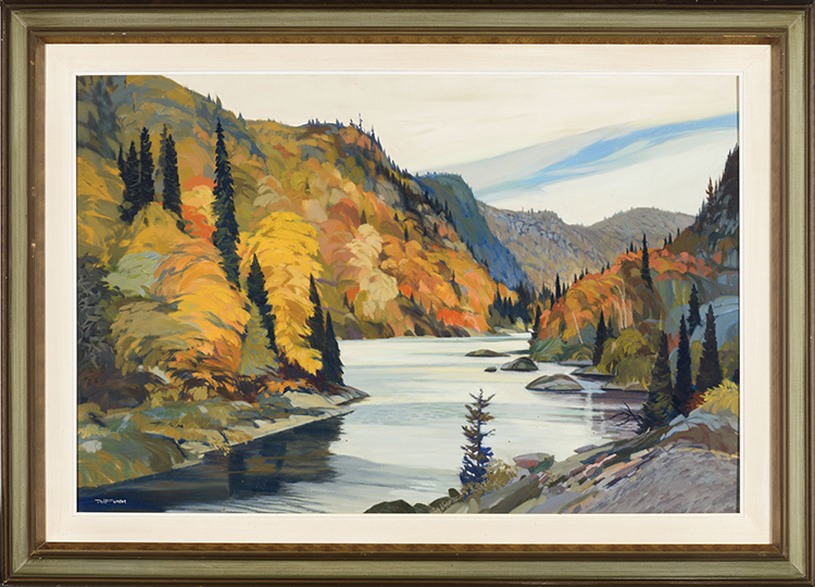 Agawa River par Richard (Dick) Ferrier