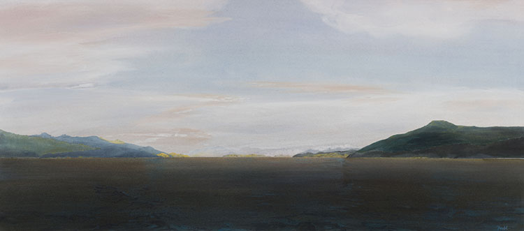 Inside Passage 2/88: View to Porcher Island par Takao Tanabe