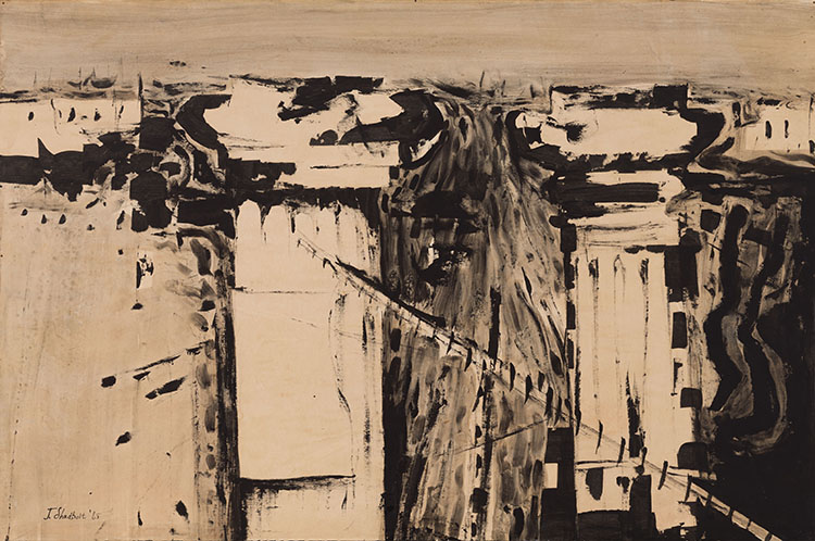 Coastal (2) (The Space Between Columns Series) par Jack Leonard Shadbolt