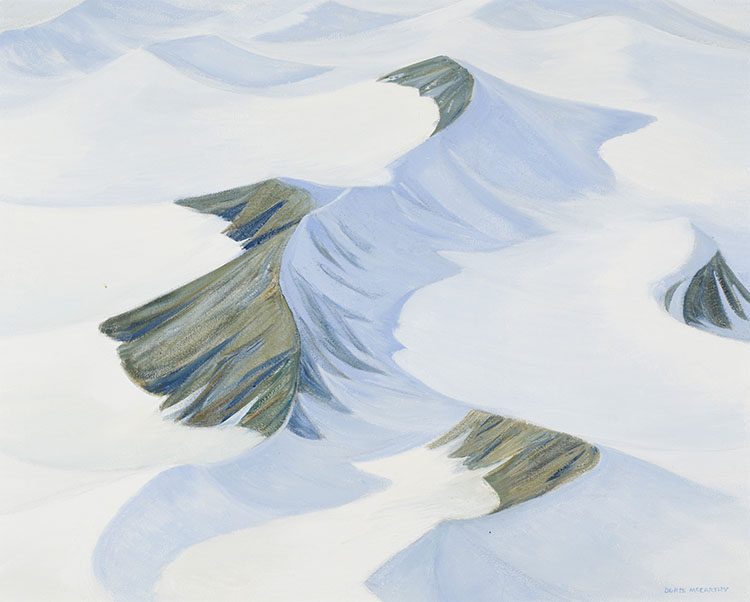 Glaciers on Axel Heiberg par Doris Jean McCarthy