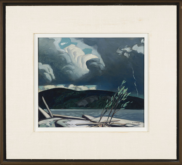 Storm Clouds Over Lake par Alfred Joseph (A.J.) Casson