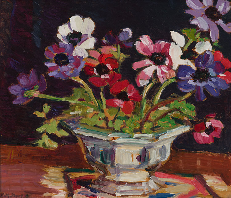 Flowers in a Vase by Kathleen Moir Morris