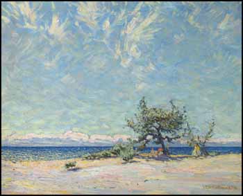 A Sandy Beach, Lake Ontario by James Edward Hervey (J.E.H.) MacDonald sold for $322,000