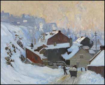Lower Town, Quebec by Maurice Galbraith Cullen sold for $280,800