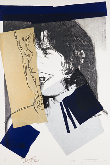 Mick Jagger (F.&S. II.142) by Andy Warhol sold for $73,250