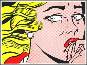 Crying Girl by Roy Lichtenstein sold for $63,250