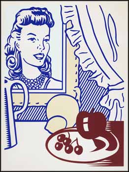 Still Life with Portrait (from Six Still Lifes Series) by Roy Lichtenstein sold for $9,440