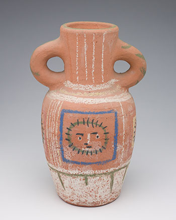 Vase with Pastel Decoration by Pablo Picasso sold for $18,750