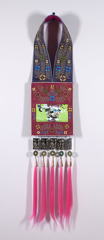 Bandolier for Niimi'idiwin (Powwow) by Barry Ace sold for $28,000
